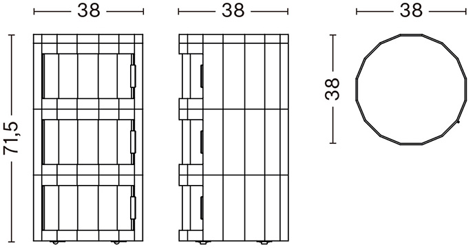 FACET CABINET 30