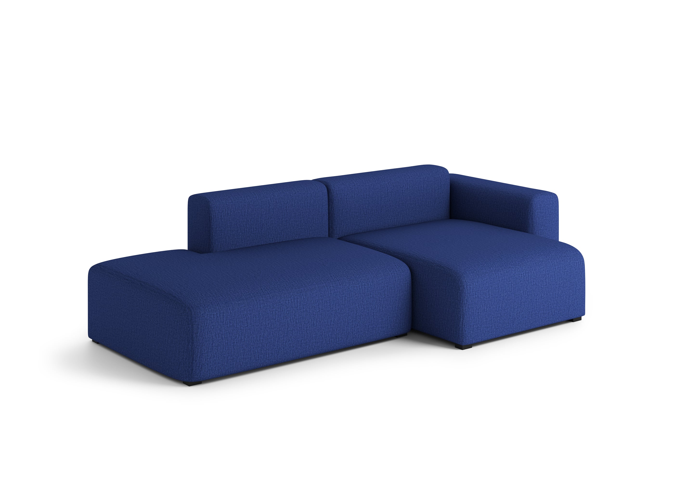値下北欧デンマーク HAY ヘイ MAGS SOFA 布張り ブルー系 MAGS COMBINATION 3 LOW ARMREST LOUNGE 9301/WIDE CHAISE