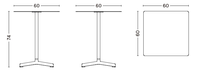 NEU TABLE SQUARE