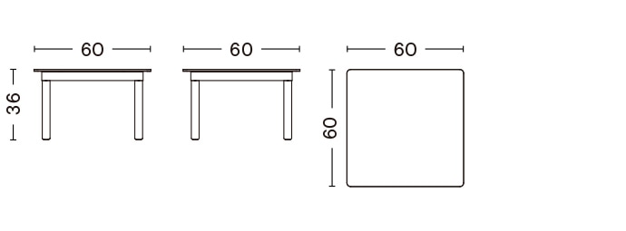 KOFI / L60 x W60 x H36 cm