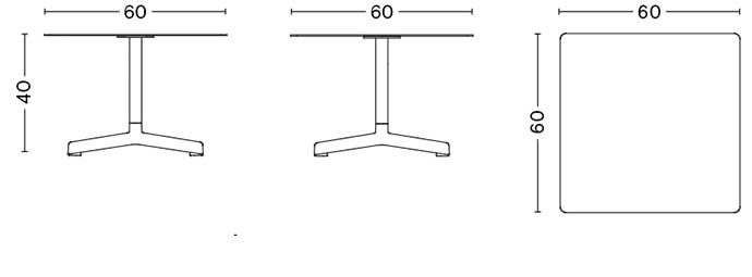 [20%OFF]NEU TABLE LOW SQUARE