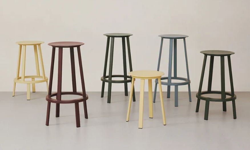 【新品同様】HAY ヘイ リボルバー バースツール ロー H65 ＜最後の1脚＞ HAY REVOLVER BAR STOOL LOW H65 / ヘイ リボルバー バースツール ロー