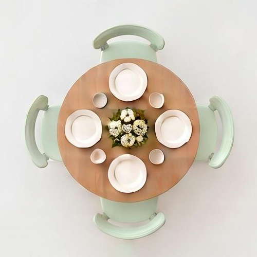 REY CHAIR + CPH 20 ROUND Φ120